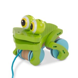Frolicking Frog Pull Toy