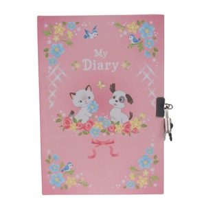 Lockable Diary Kittens & Puppies
