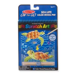 Sealife Colour Reveal Scratch Art Pad