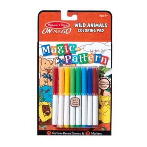 On The Go Magic Pattern Pad Wild Animals