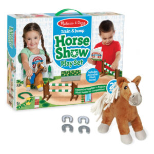 Train & Jump Horse Show Play Set