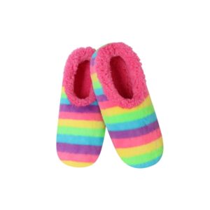 Snoozies! Ladies Light Rainbow
