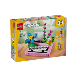 LEGO® Creator 3-in-1 Typewriter with Flowers