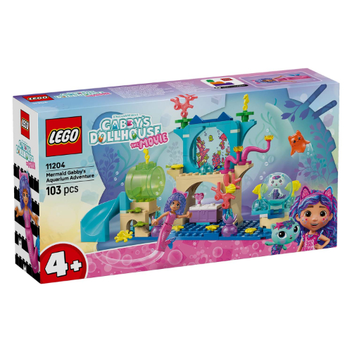 LEGO® Gabby's Dollhouse Mermaid Gabby's Aquarium Adventure